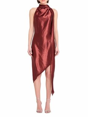 Winter 2026 color trend Amanda Uprichard Vallani Dress,